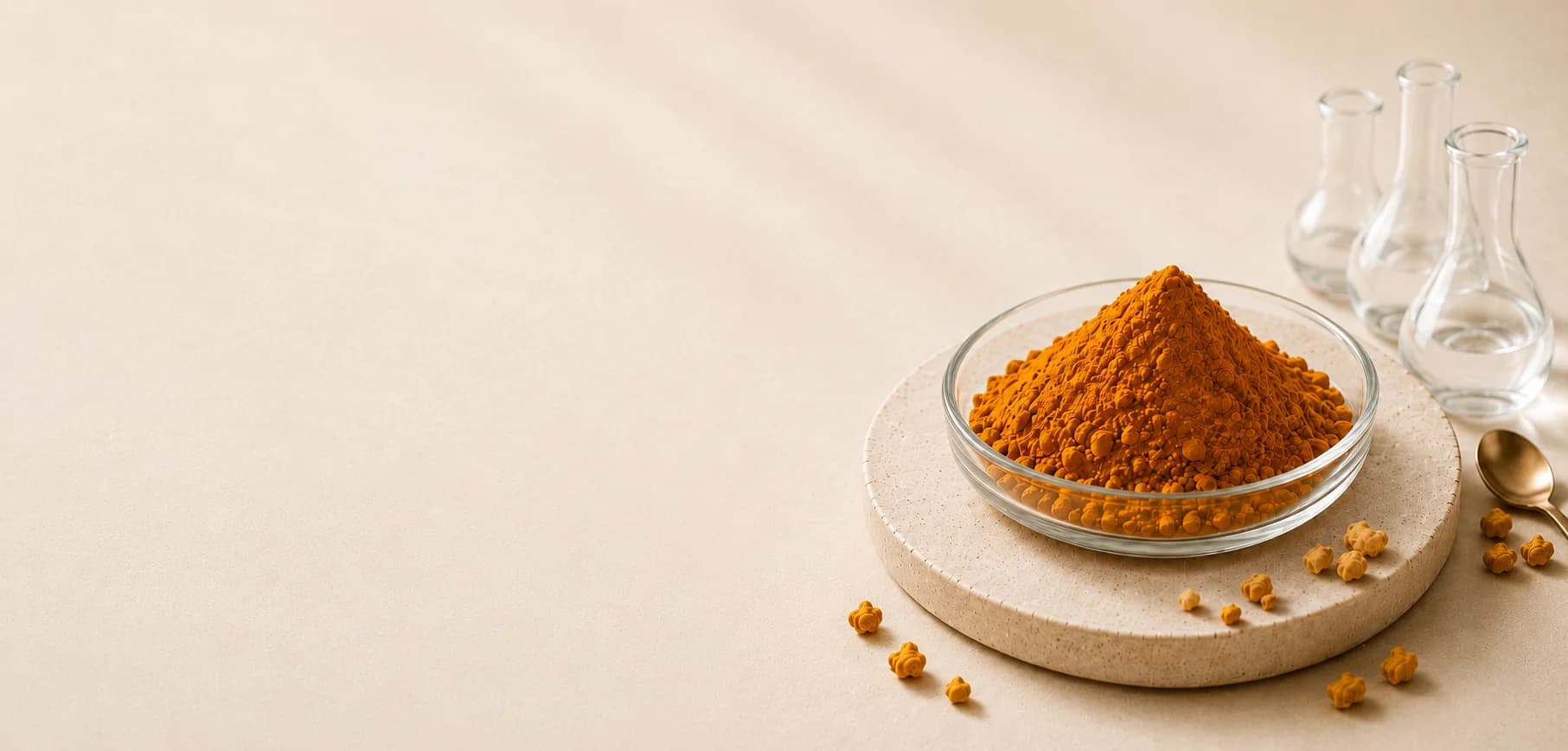 Curcupure product background